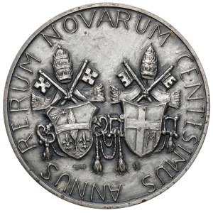 Watykan, Jan Paweł II, Medal 1991 [1200/6000] - w srebrze