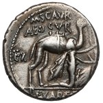 Republic, M. Aemilius Scaurus and P. Plautius Hypsaeus (58 B.C.) Denarius, Rome