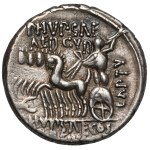 Republic, M. Aemilius Scaurus and P. Plautius Hypsaeus (58 B.C.) Denarius, Rome