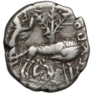Republika, Sextus Pompeius Faustulus (137 p.n.e.) Denar, Rzym