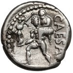 Republic, Julius Caesar (47-46 BC) Denarius