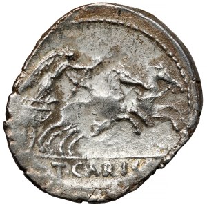 Republic, T. Carisius (46 B.C.) Denarius, Rome