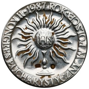 SILVER medal John Paul II, 2nd Eucharistic Congress in Poland 1987