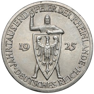 Weimar, 3 marki 1925-A - Nadrenia