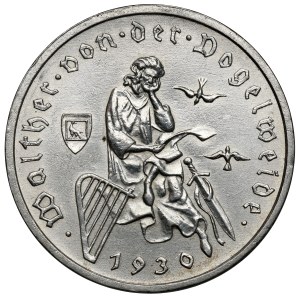Weimar, 3 marks 1930-A - Vogelweide