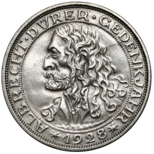 Weimar, 3 marks 1928-D - Dürer