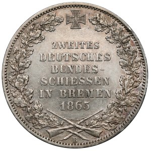 Bremen, Thaler 1865 - Shooting Competition