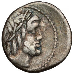 Republic, M. Volteius M.f. (75 B.C.) Denarius, Rome