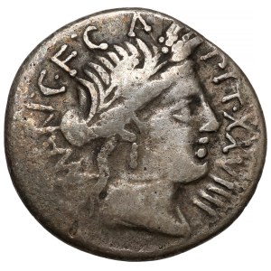 Republic, C. Marius C.f. Capito (81 B.C.) Denarius, Rome