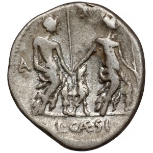 Republika, L. Caesius (112-111 p.n.e.) Denar, Rzym