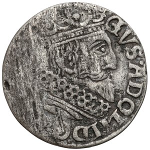 Gustaw II Adolf, Trojak Elbląg 1632 - koronny