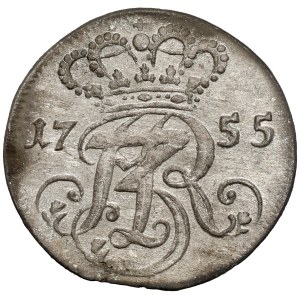 August III Sas, Trojak Gdańsk 1755