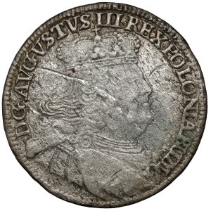 Augustus III Sas, Troyak Leipzig 1754 - wide bust