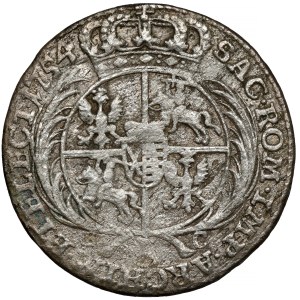 Augustus III Sas, Troyak Leipzig 1754 - wide bust