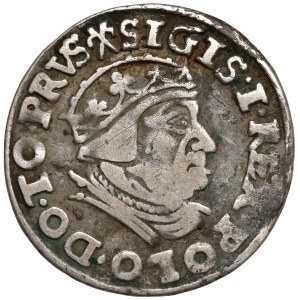 Zikmund I. Starý, Trojak Gdaňsk 1539 - PRVS - bez kříže