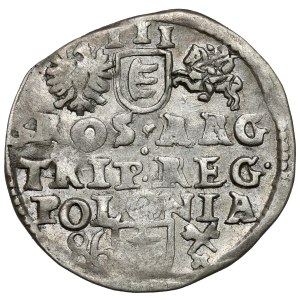 Stefan Batory, Trojak Poznań 1586 - date on the left