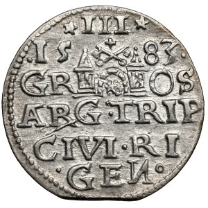 Stefan Batory, Trojak Riga 1583