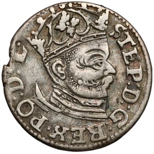 Stefan Batory, Trojak Riga 1584 - malá epoletka