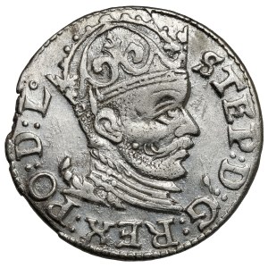 Stefan Batory, Trojak Riga 1584 - náramenníky so slzami
