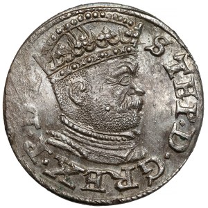 Stefan Batory, Trojak Ryga 1586