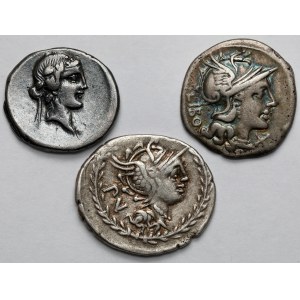 Repubblica, Denari - set (3 pezzi)