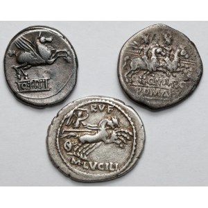 Repubblica, Denari - set (3 pezzi)