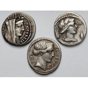 Repubblica, Denari - set (3 pezzi)