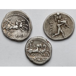 Republic, Denarii - set (3pcs)