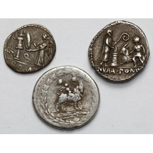 Republic, Denarii - set (3pcs)