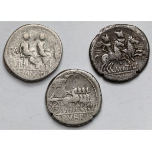 Republika, Denary - zestaw (3szt)