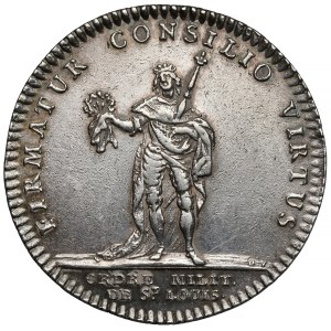 France, Louis XV, Token without date - Order of St. Louis.