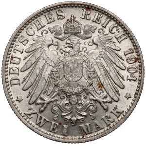 Bremen, 2 marki 1904-J
