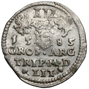 Stefan Batory, Trojak Vilnius 1585 - without the coat of arms Fox