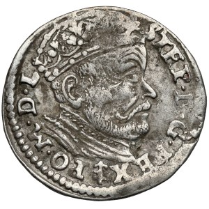 Stefan Batory, Trojak Wilno 1585 - herb Lis