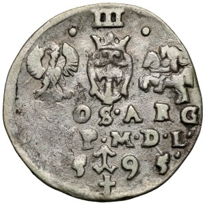 Žigmund III Vasa, Trojka Vilnius 1595 - Prusko