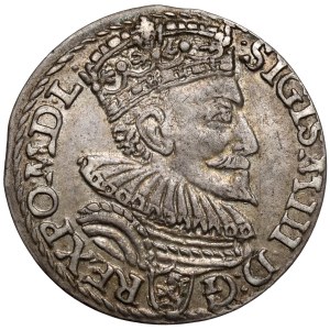 Sigismund III Vasa, Trojak Malbork 1594 - open ring