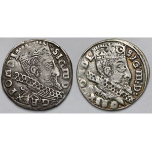 Sigismund III Vasa, Trojaks Bydgoszcz 1599 - set (2pcs)