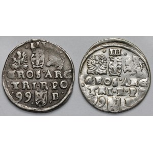 Sigismund III Vasa, Trojaks Bydgoszcz 1599 - set (2pcs)