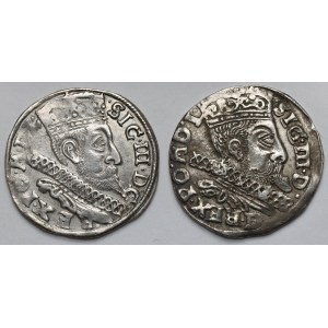 Sigismund III Vasa, Trojaks Bydgoszcz 1597 and 1599 - set (2pcs)