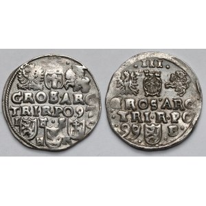 Sigismund III Vasa, Trojaks Bydgoszcz 1597 and 1599 - set (2pcs)