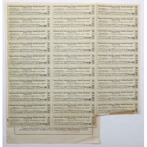 ZAKŁADY KÓRNICKIE Foundation, Bond for 500 guilders 1929 - circulated