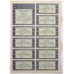 BORUTA Chemical Industry, 5x 250 zloty 1938
