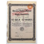 STANDARD NOBEL in Poland, 10x 50 zloty 1925