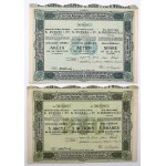 Tow. of Metal Industry K. RUDZKI and Ska, 50 zlotys and 5x 50 zlotys 1926 - set (2pcs)