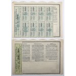 Tow. of Metal Industry K. RUDZKI and Ska, 50 zlotys and 5x 50 zlotys 1926 - set (2pcs)