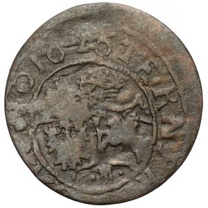 Sigismund III Vasa, Trzeciak Lobżenica 1626 - 2 shields - date on Rw.