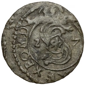 Sigismund III Vasa, Trzeciak Lobżenica 1627 - 2 shields - 2x date