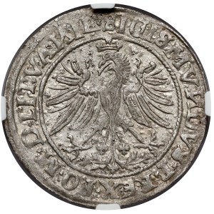 Sigismund I the Old, Vilnius 1535 penny - very nice