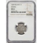 Sigismund I the Old, Shelrog Gdansk 1539 - rosette