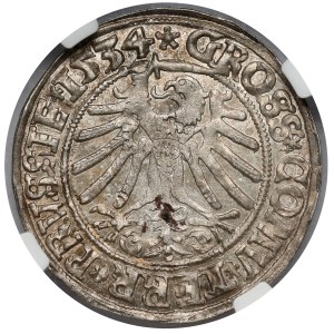Zygmunt I Stary, Grosz Toruń 1534 - piękny